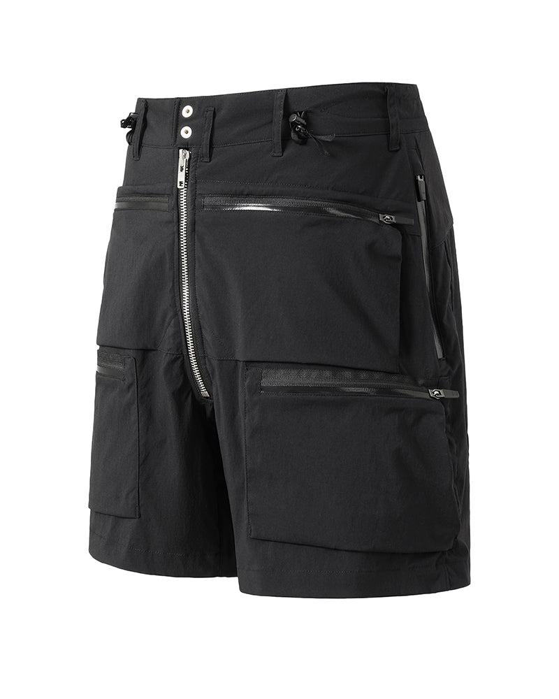 Lightweight Water-Repellent Multi-Pocket Techwear Shorts