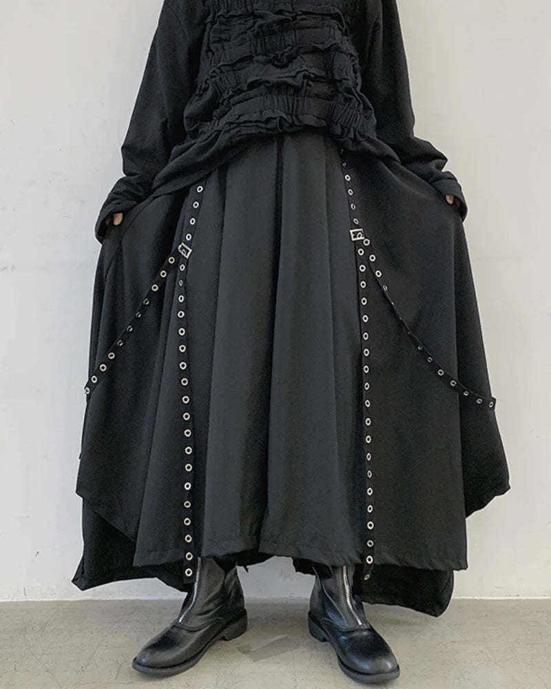 Techwear Japanese Hakama Pants