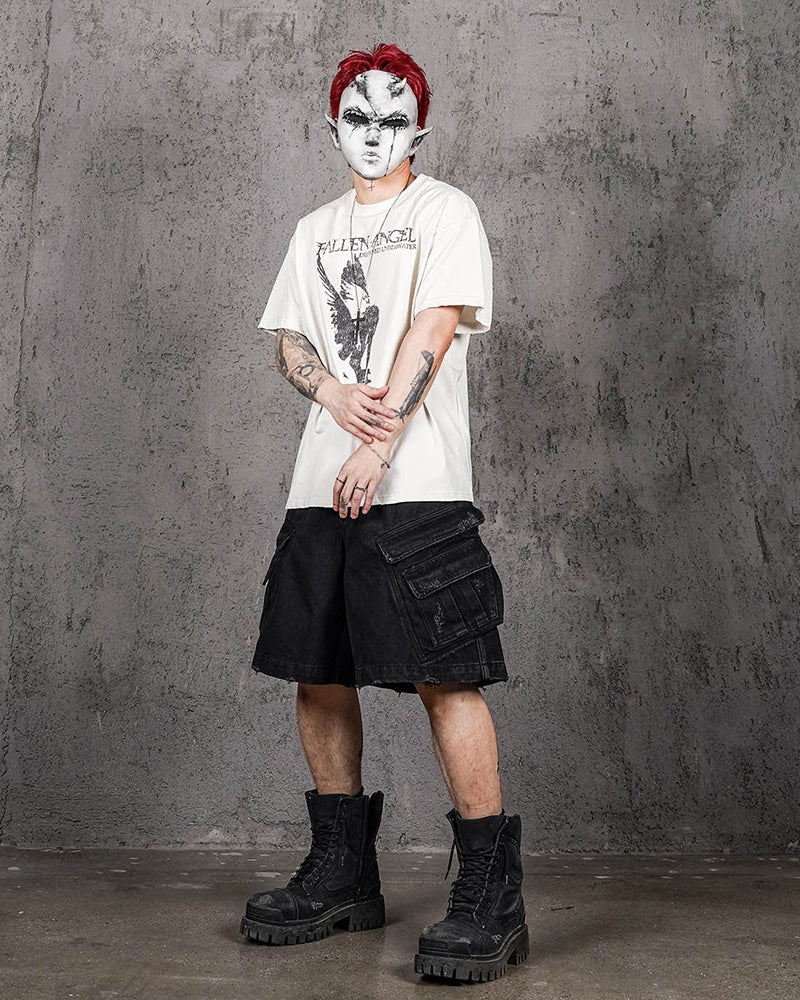 Fallen Angel Distressed T-Shirt