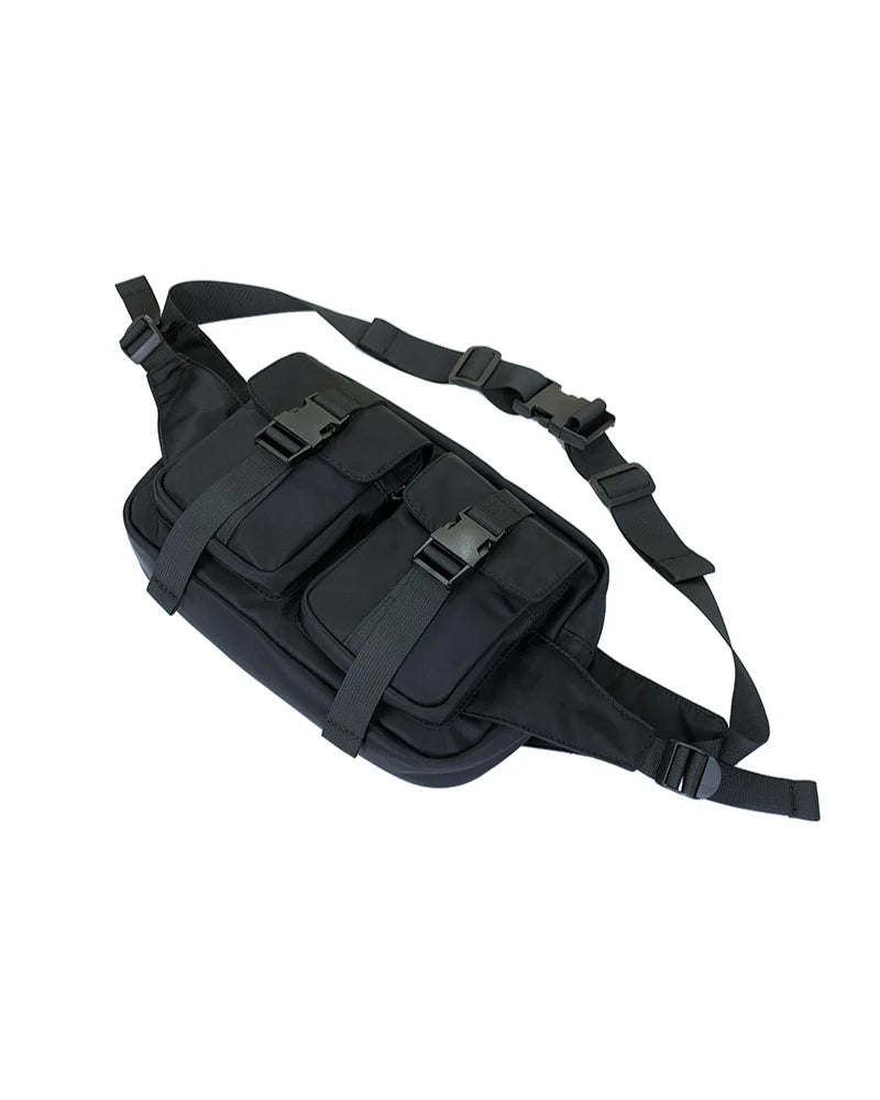 Techwear Multi-Pocket Chest Sling Bag