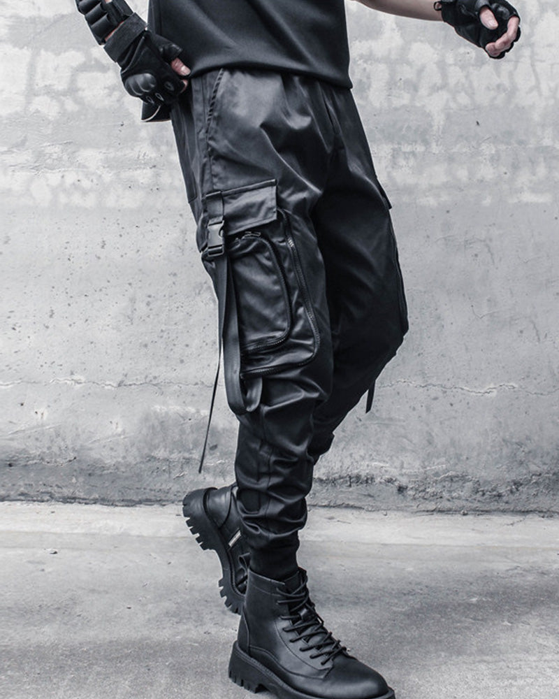 Functional Zip Pockets Techwear Cargo Pants