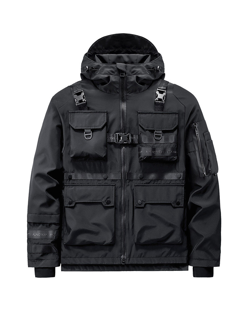 Functional Multi-pocket Cargo Tactical Jacket