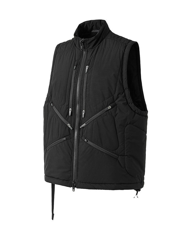 Multi-Pocket Windproof Insulated Techwear Vest