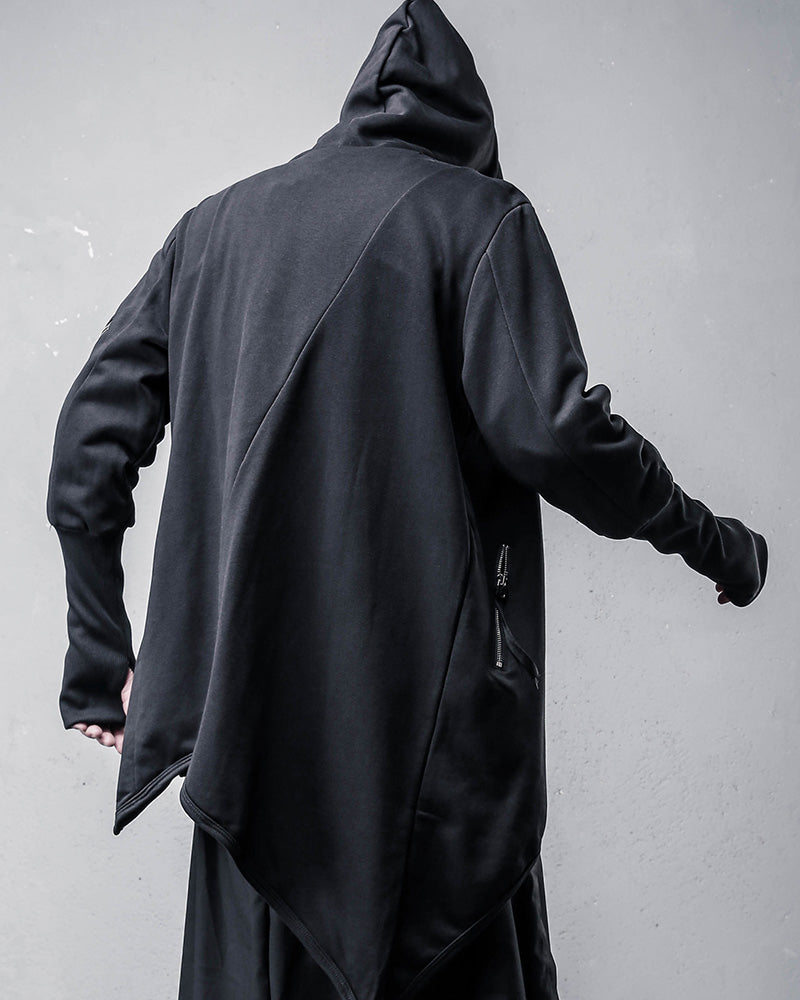 Japanese Techwear Zipper Hooded Jacket