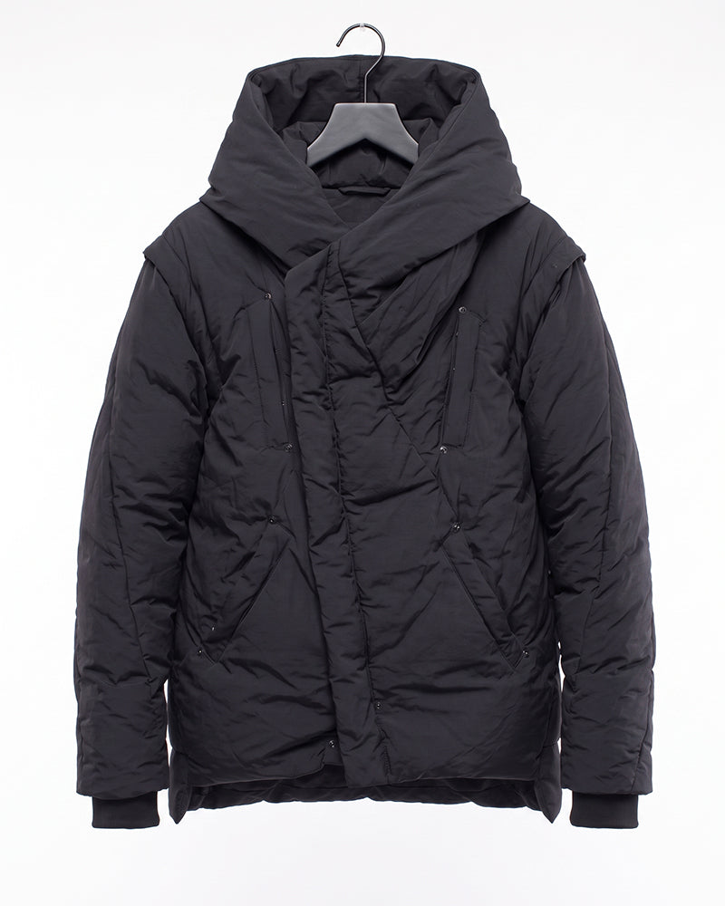 Wasteland Deconstructed Detachable Sleeve Down Jacket