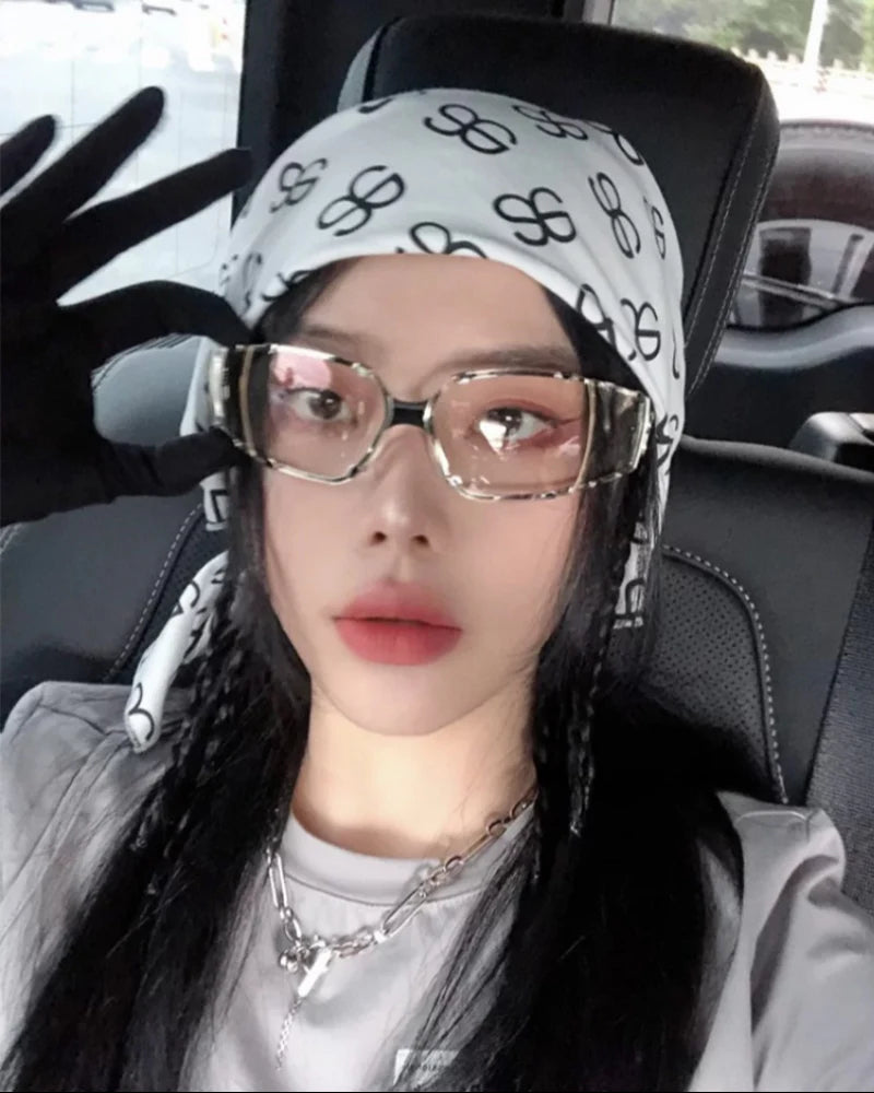 Cyberpunk Futuristic Y2K Tech Sunglasses