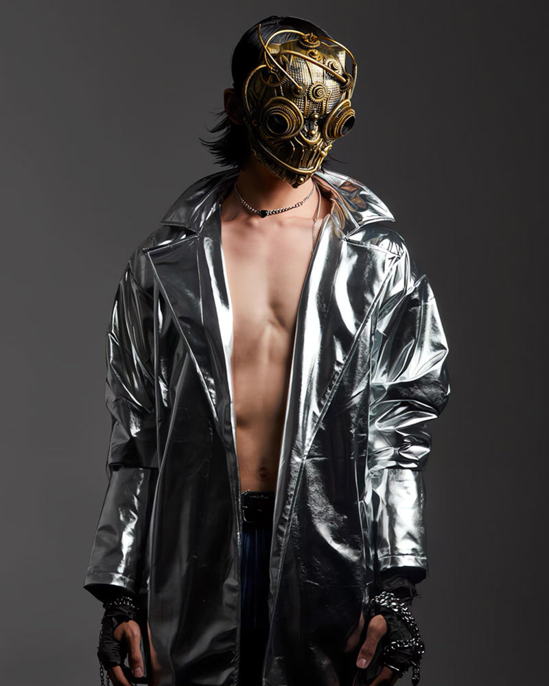 Futuristic Steampunk Gear Mask