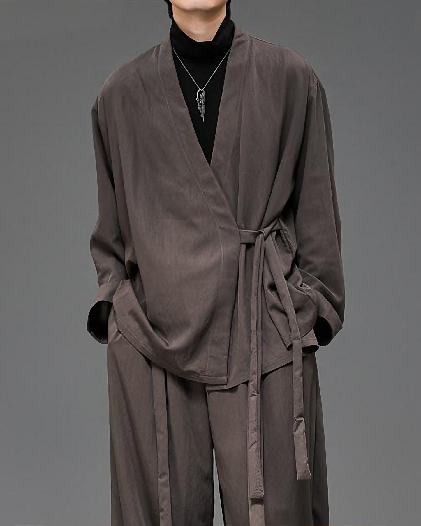 Minimalist Japanese Zen Kimono Cardigan Jacket
