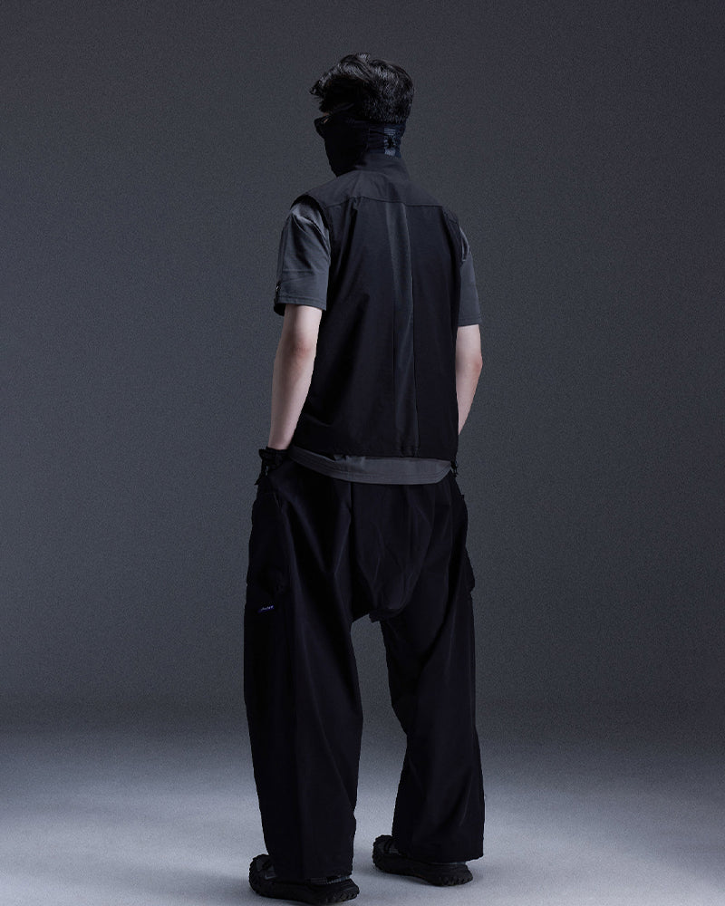 Asymmetric-Zip Techwear Tactical Vest