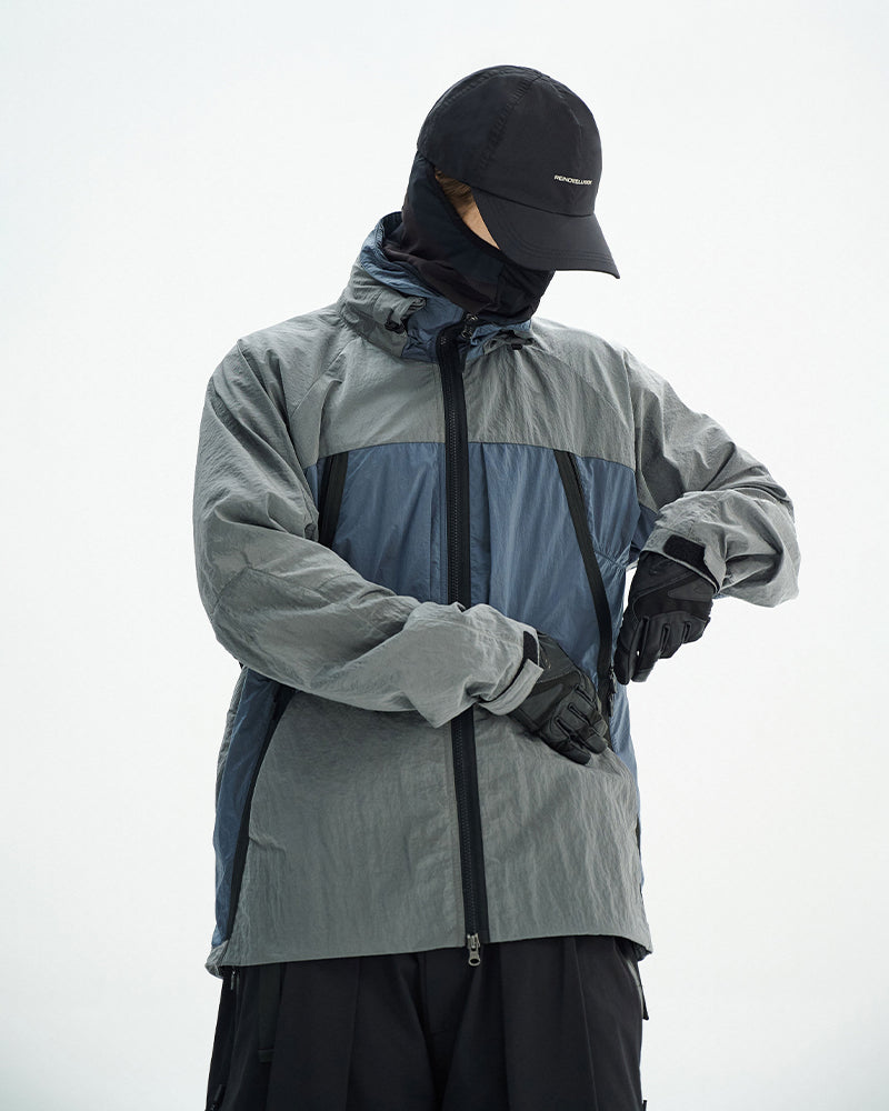 Lightweight UPF50+ Water-Repellent Breathable Techwear Jacket