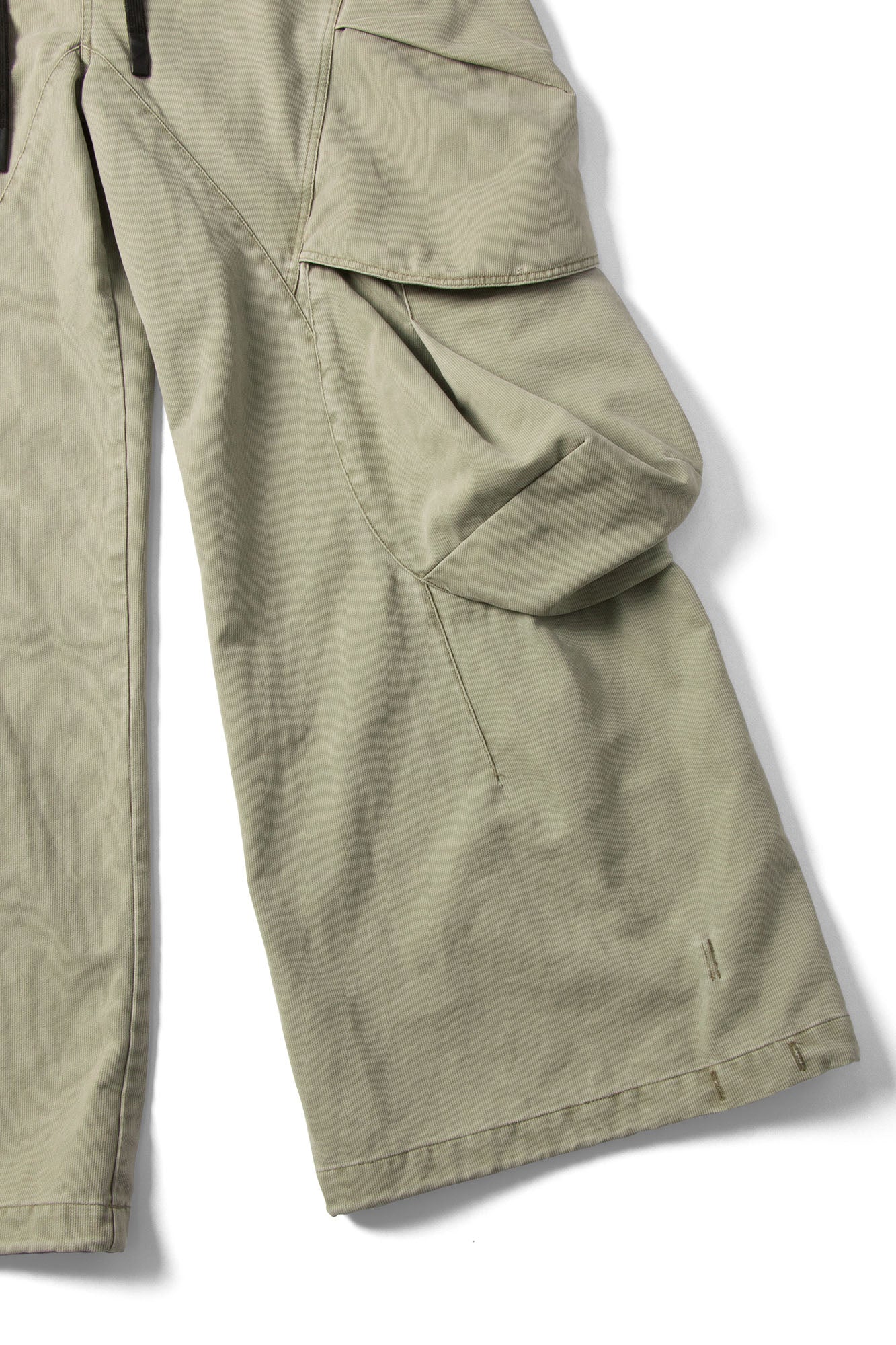 Multi-Pocket Panel Drawstring Pants
