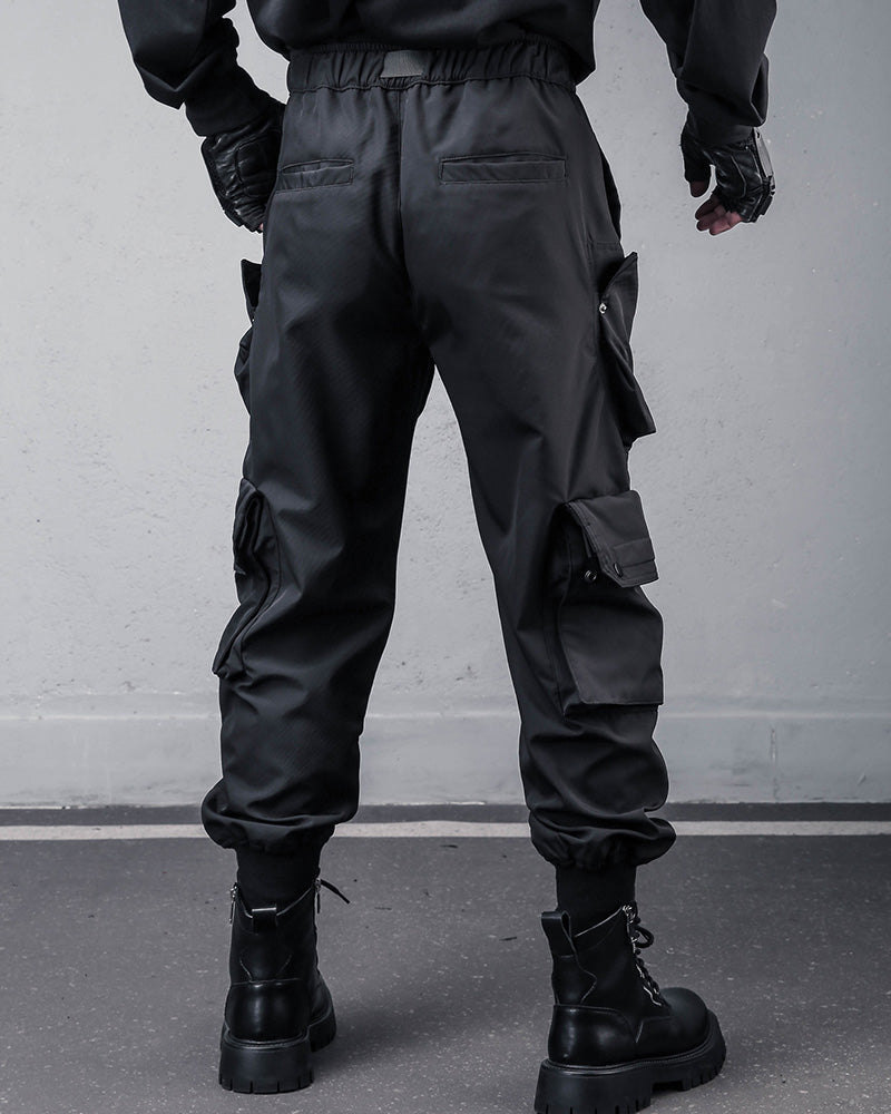 Multi-Pocket Tactical Techwear Cargo Pants