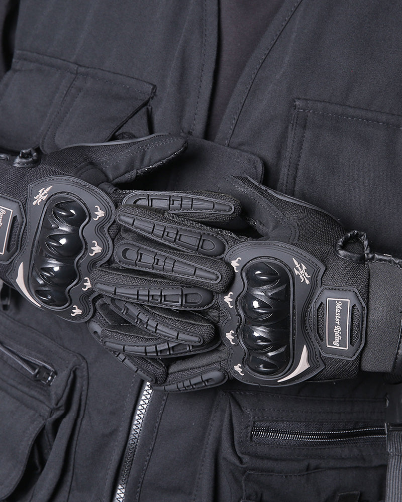 Techwear Tactical Touchscreen Motorcycle Gloves