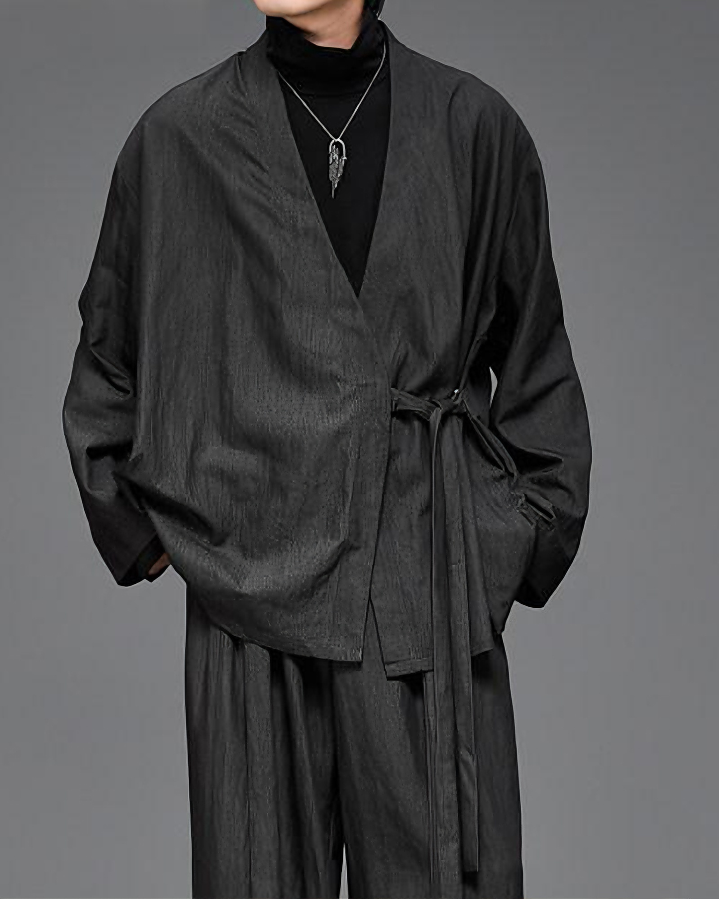 Minimalist Japanese Zen Kimono Cardigan Jacket