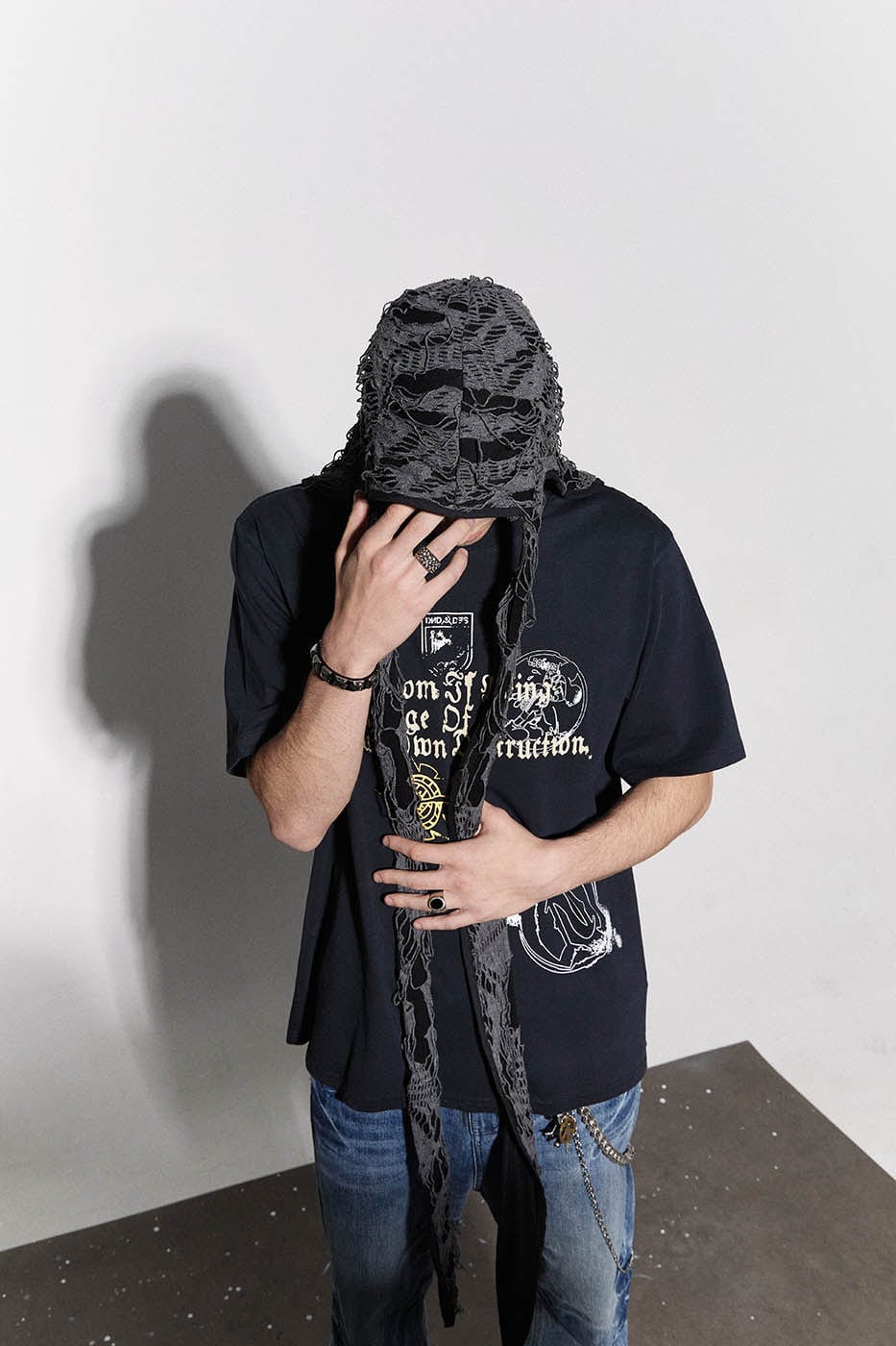 Ripped Bunny Ears Durag