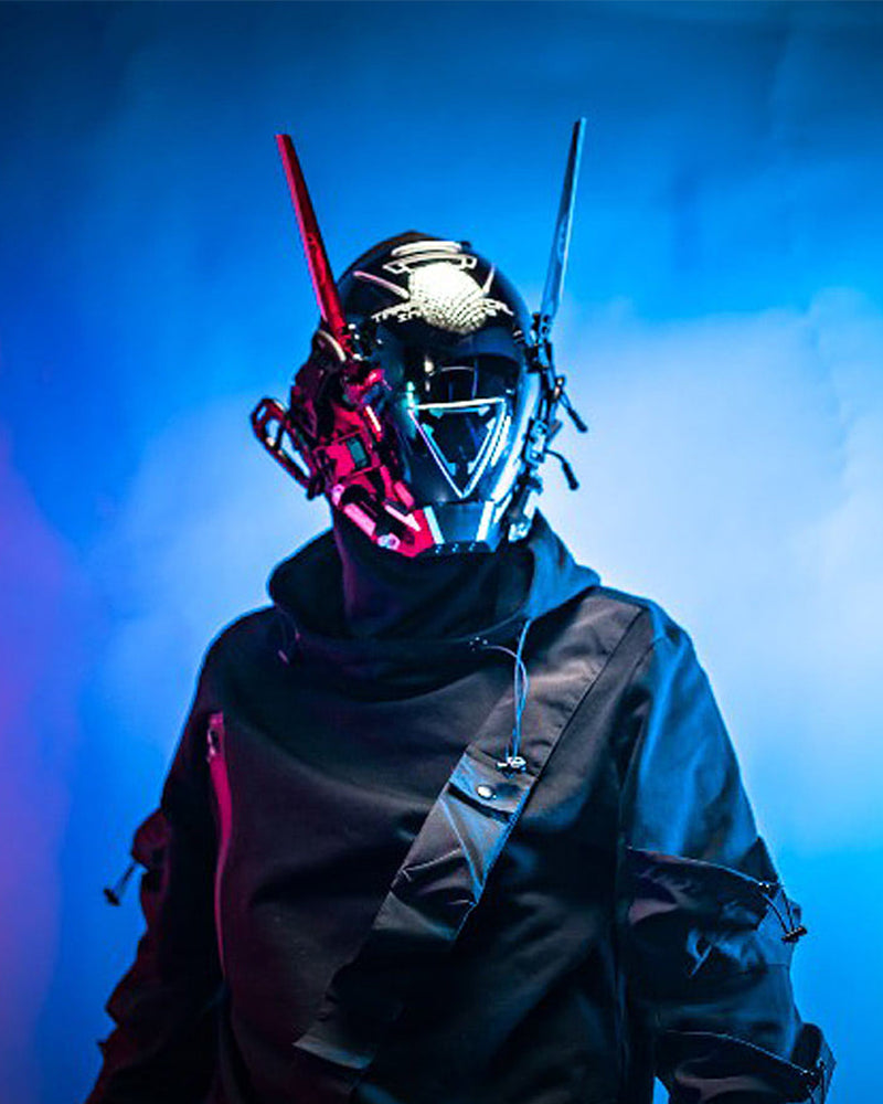 Futuristic Light-Up Mask