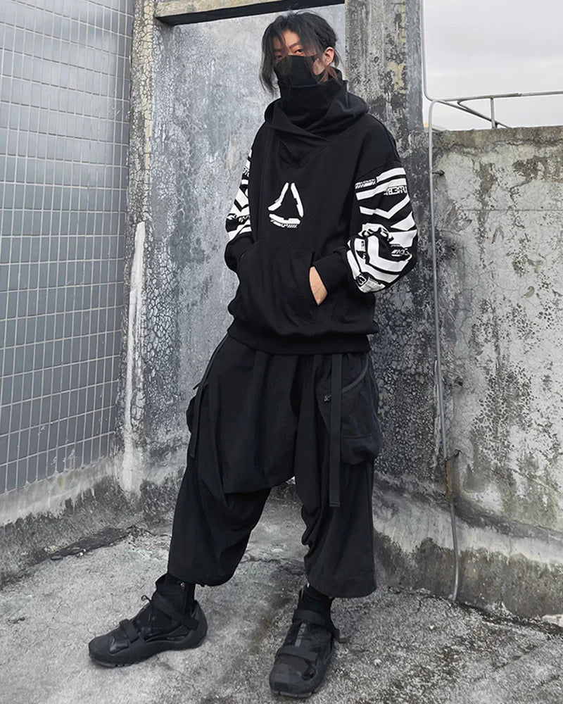 Cyberpunk City Futuristic Sci-Fi Hoodie