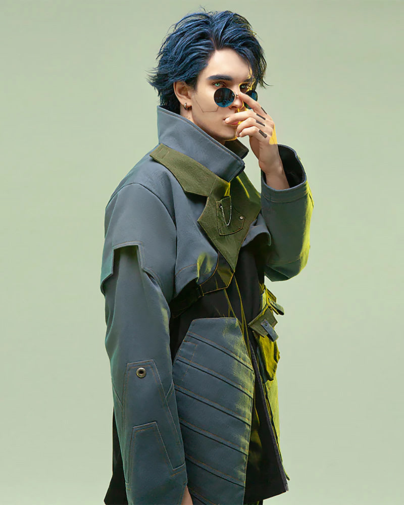 CBP-011-X｜Cyberpunk Techwear Set Top / Bottom