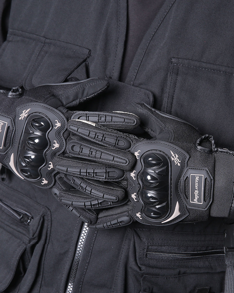 Techwear Tactical Touchscreen Motorcycle Gloves