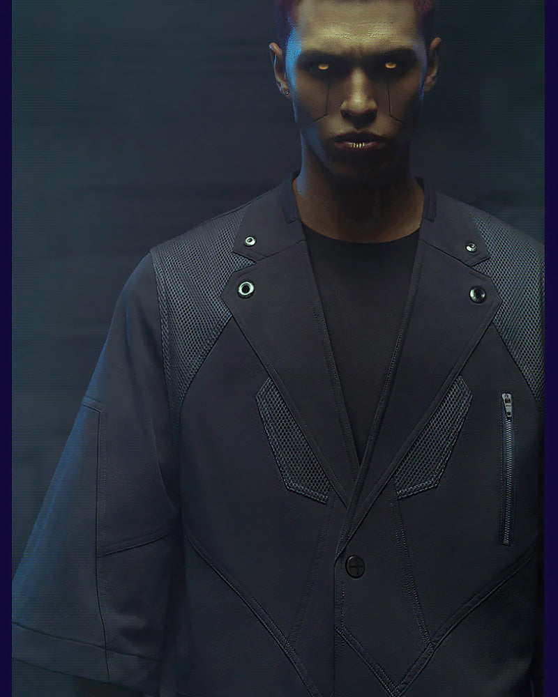 CBP-008-X｜Cyberpunk Techwear Set Top / Bottom