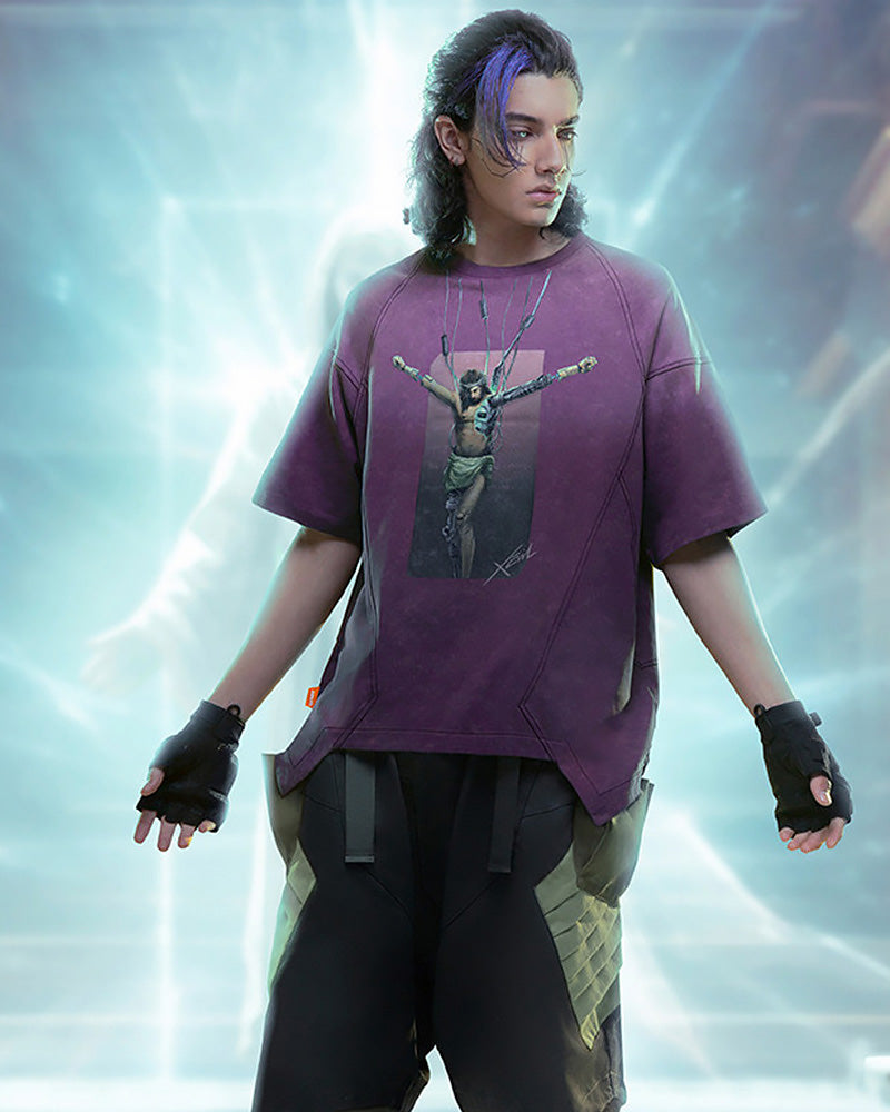 CBP-021-X｜Cyberpunk Techwear Set Top / Bottom