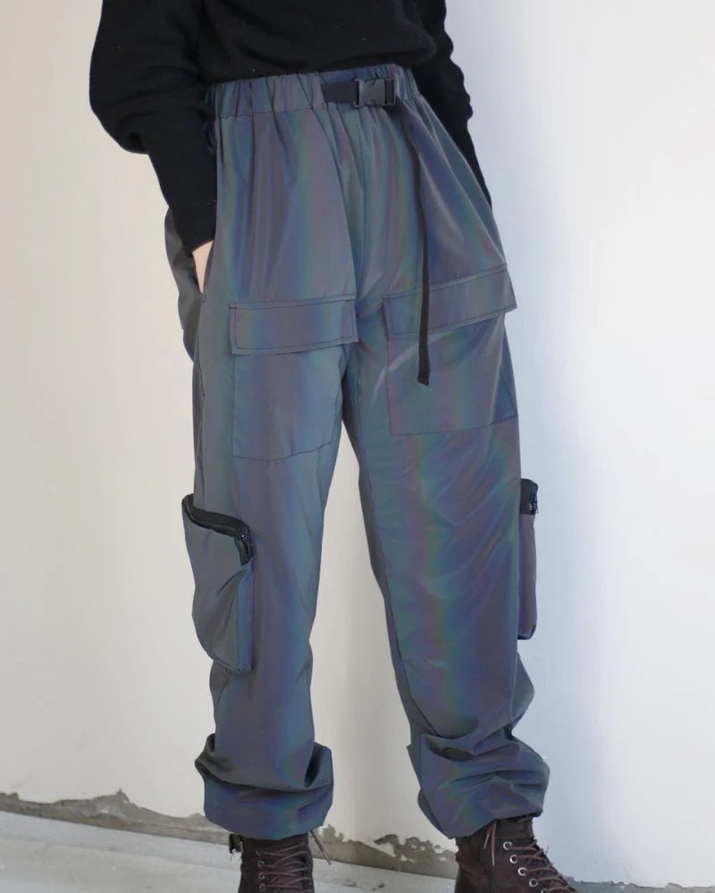 Functional Laser Colorful Reflective Pants