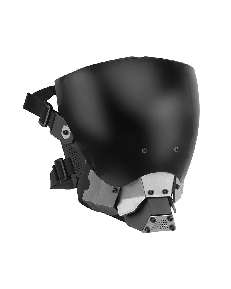 Cyberpunk Functional Half Helmet Mask