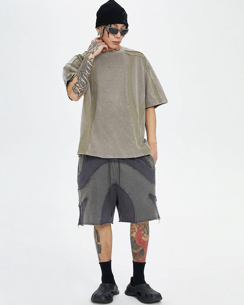 Washed Wasteland Deconstructed Panel T-Shirt