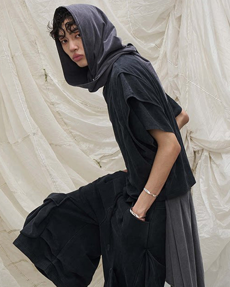 Detachable Oversized Hood Scarf