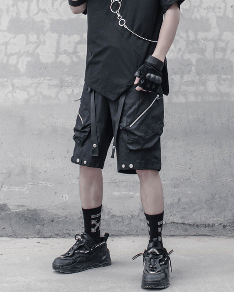 Darkwear Zipper Shorts