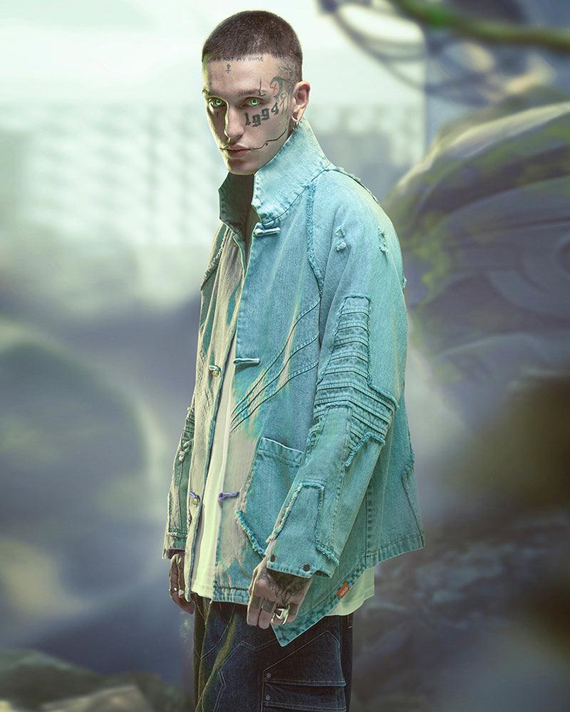 CBP-030-X｜Cyberpunk Techwear Set Top / Bottom