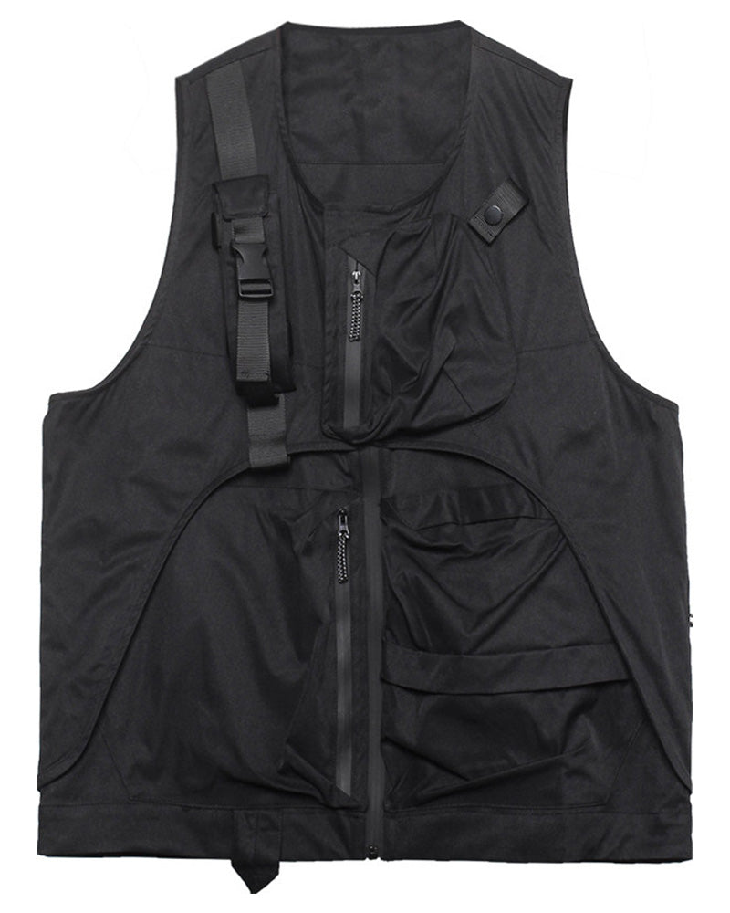 Techwear Utility Pocket Tactical Vest