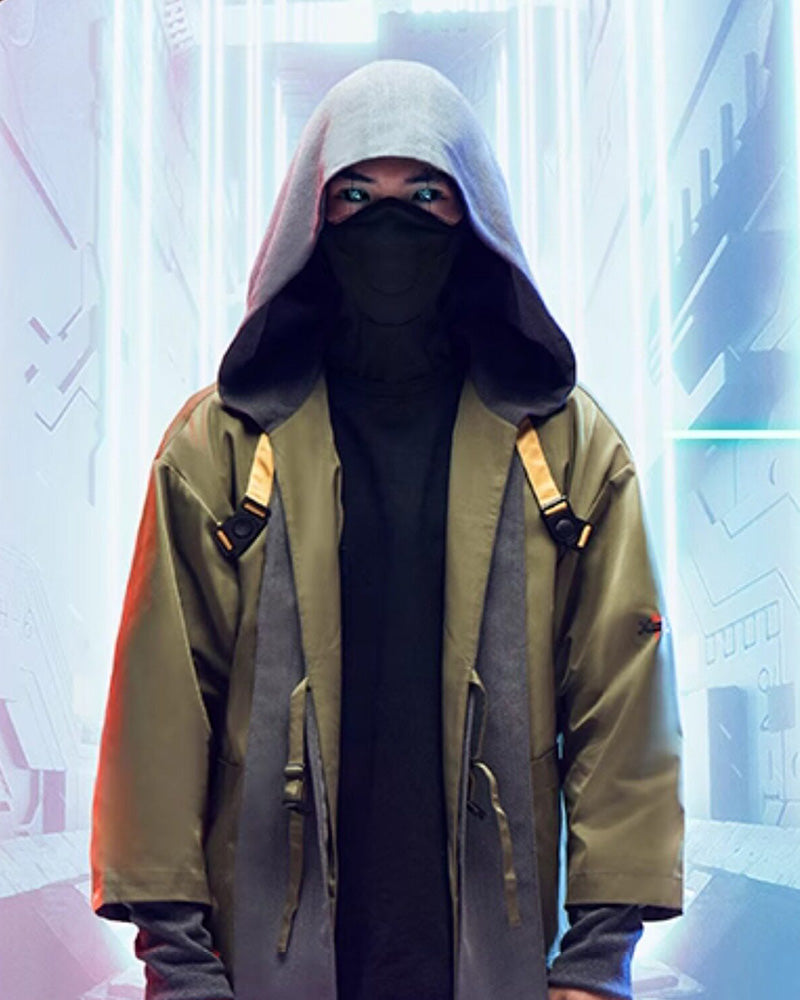 Cyberpunk Assassin Ninja Scarf And Mask