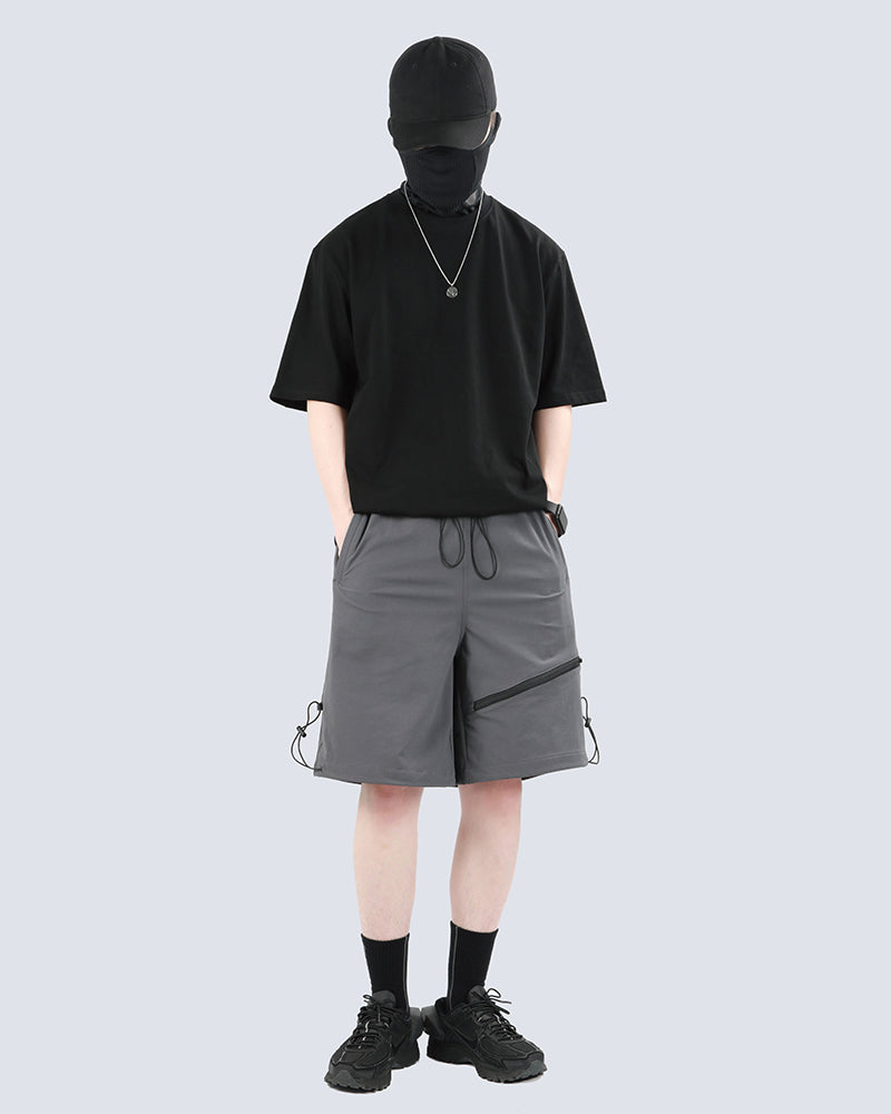 Water-Repellent Tactical Utility Cargo Shorts
