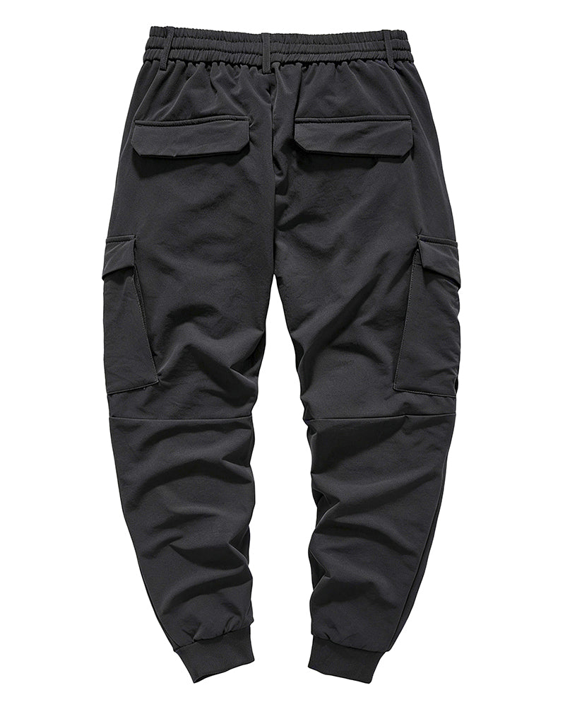 Techwear Drawstring Cuff Casual Pants