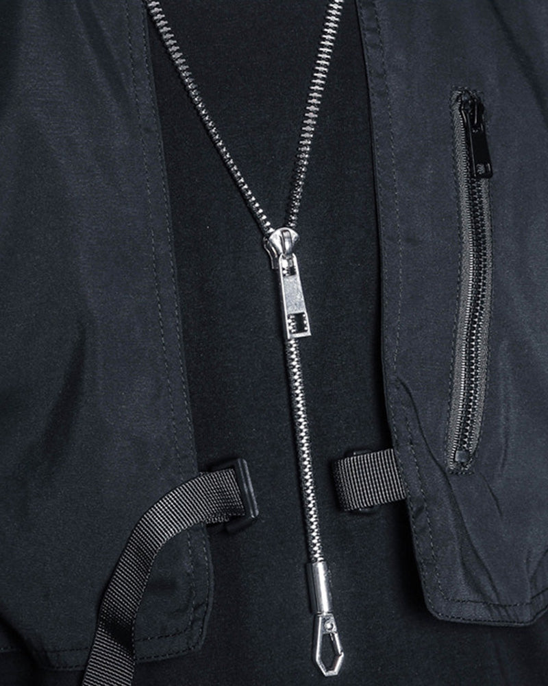 Functional Techwear Zipper Necklace