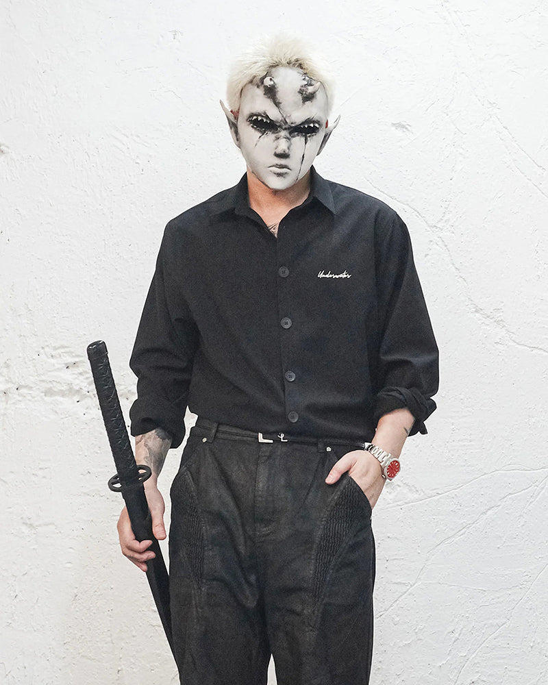 Spine LOGO Embroidered Shirt