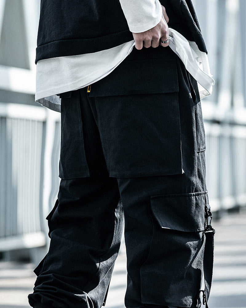 Techwear Street Style Cargo Pants