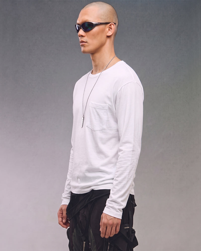 Wasteland Pocket Layering Long Sleeve T-Shirt