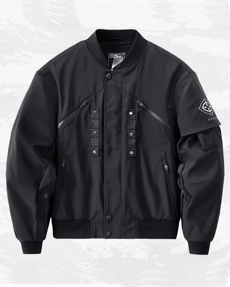 Functional Techwear Multi-pocket Jacket