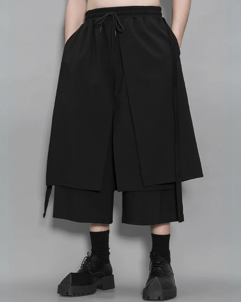 Techwear Japanese Style Hakama Pants