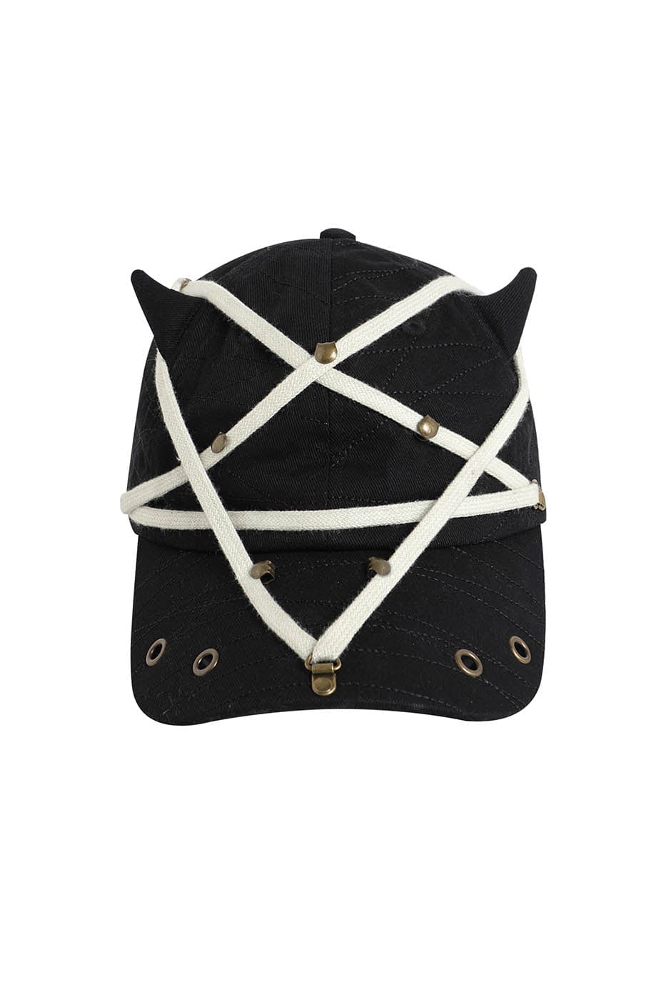 Pentagram Rivet Devil Hat