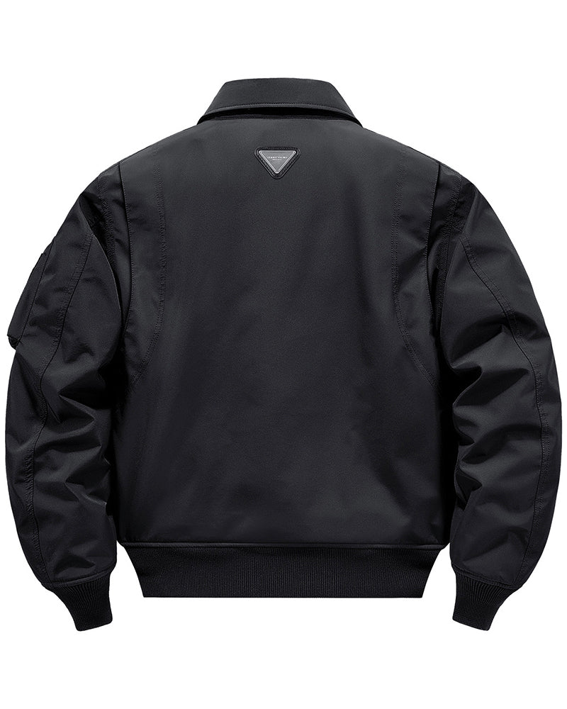 Tactical Two-Way Zip Cargo Jacket