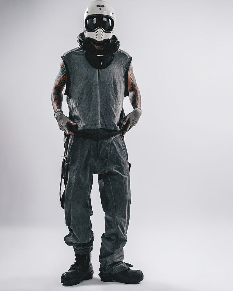 Wasteland Tech 3D-Cut Multi-Zip Panel Cargo Pants