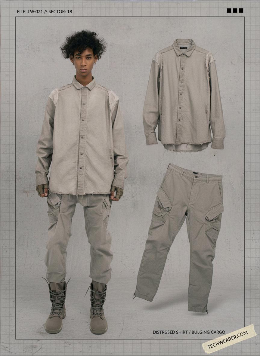 TW-071｜Post-Apocalyptic Wear Set Top / Bottom
