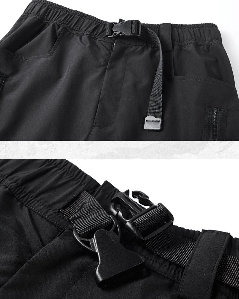 TEC-005｜Cyberpunk Tactical Techwear Set Top / Bottom
