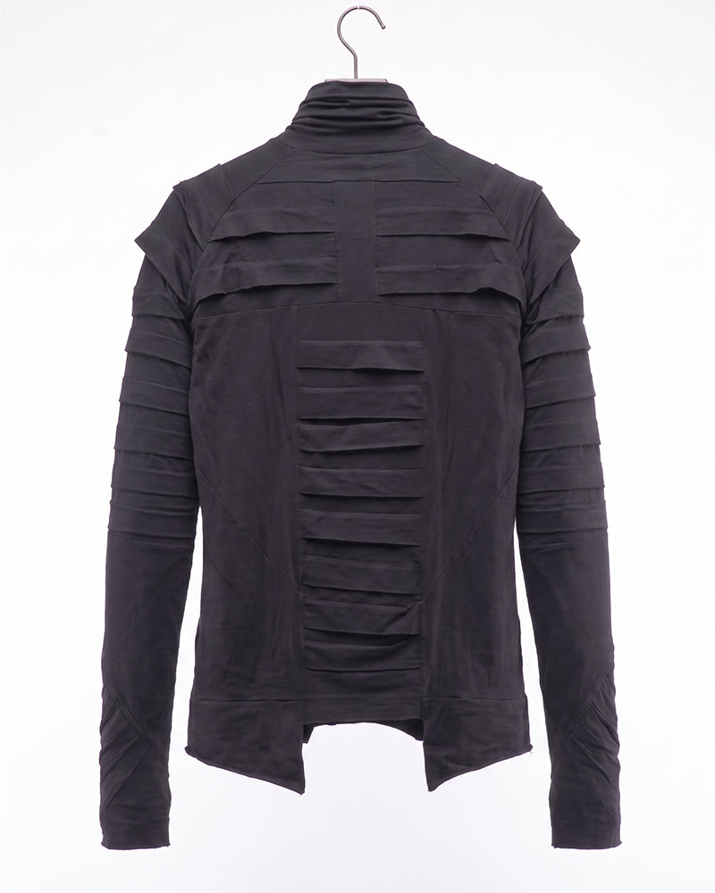 Wasteland Asymmetric Pleated Ninja Top