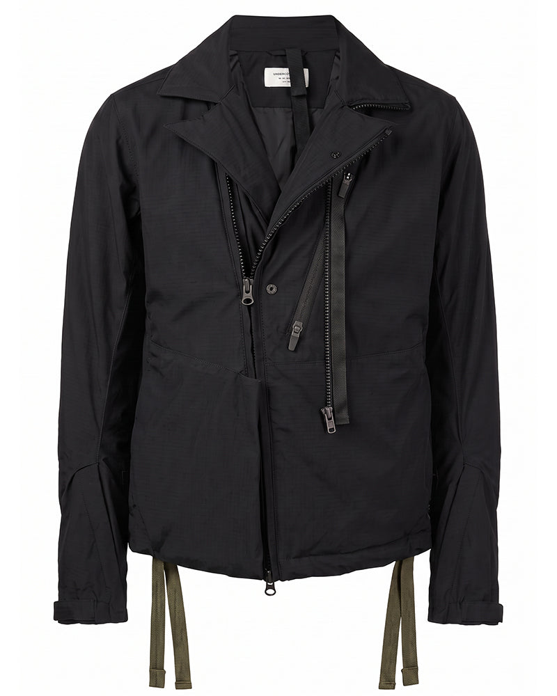 Water-Repellent Insulated Techwear Jacket