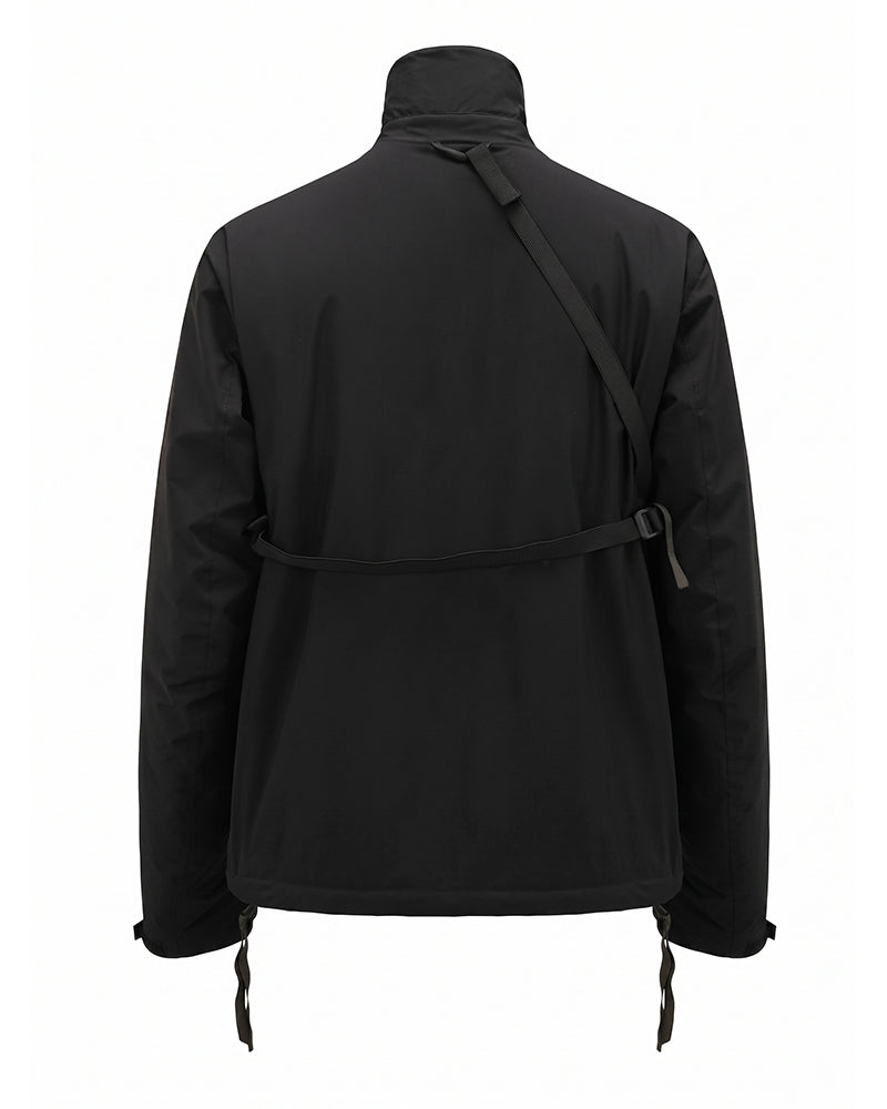 Water-Repellent Insulated Techwear Jacket