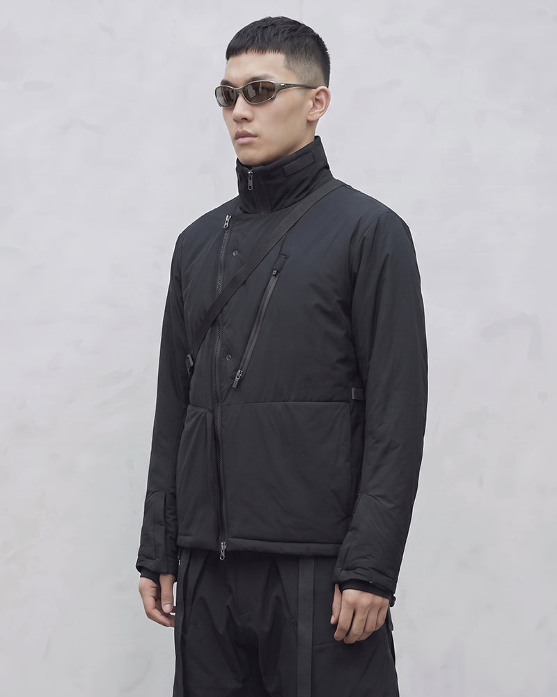 Water-Repellent Insulated Techwear Jacket